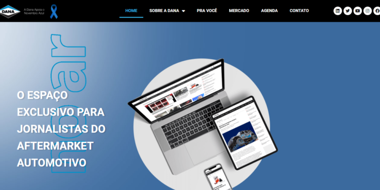 Dana lança portal dedicado a profissionais da comunicação