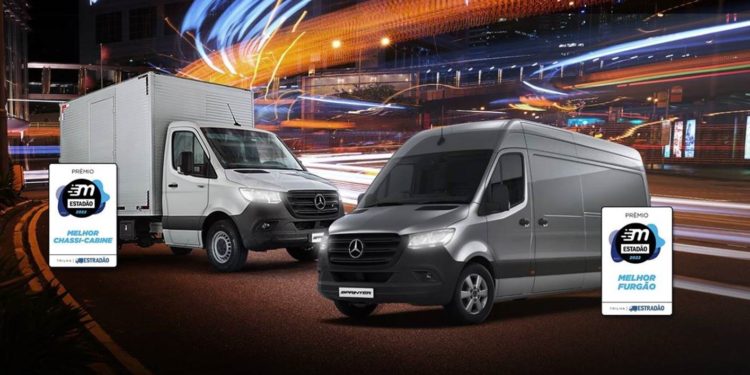 Mercedes-Benz Sprinter é duplamente vencedora do Prêmio Mobilidade Estadão 2022