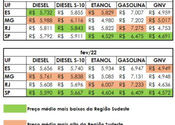Após alta anunciada, preço médio da gasolina no Sudeste sobe 7,3%, aponta Ticket Log