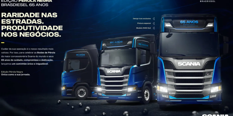 Scania lança Edição Comemorativa de 65 anos de Brasil ￼