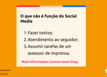 O que não é função do Social Media