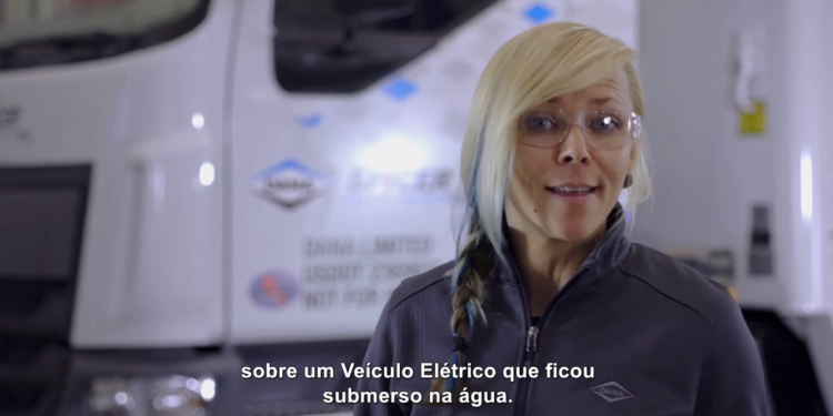 Dana explica: o que fazer quando um veículo elétrico fica submerso?