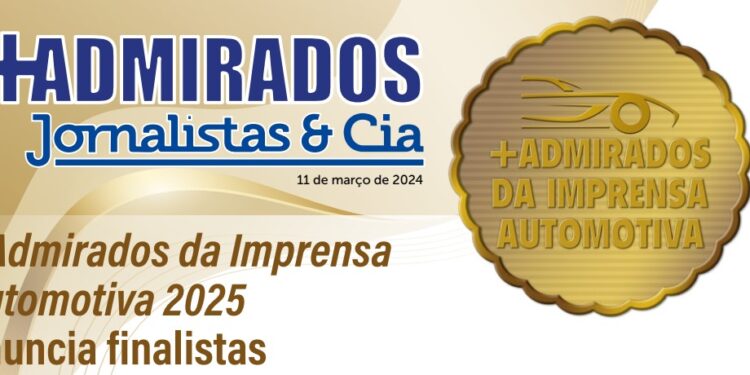 +Admirados da Imprensa Automotiva 2025 anuncia finalistas